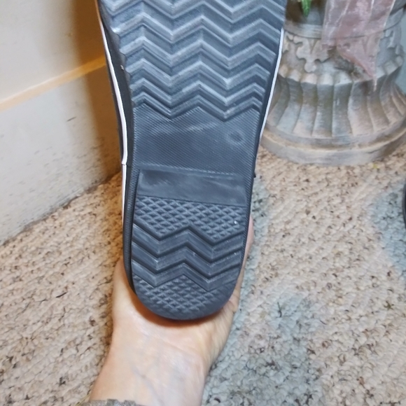 JBU Lorna Encore Black & Gray Herringbone Lace-Up Winter Boots - Picture 10 of 11